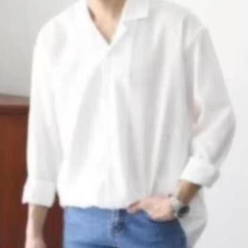 Áo sơ mi Vest dày tay unisex nam nữ form rộng kiểu Hàn Quốc hàng hiệu cao cấp chất lụa mềm mịn - Basic2