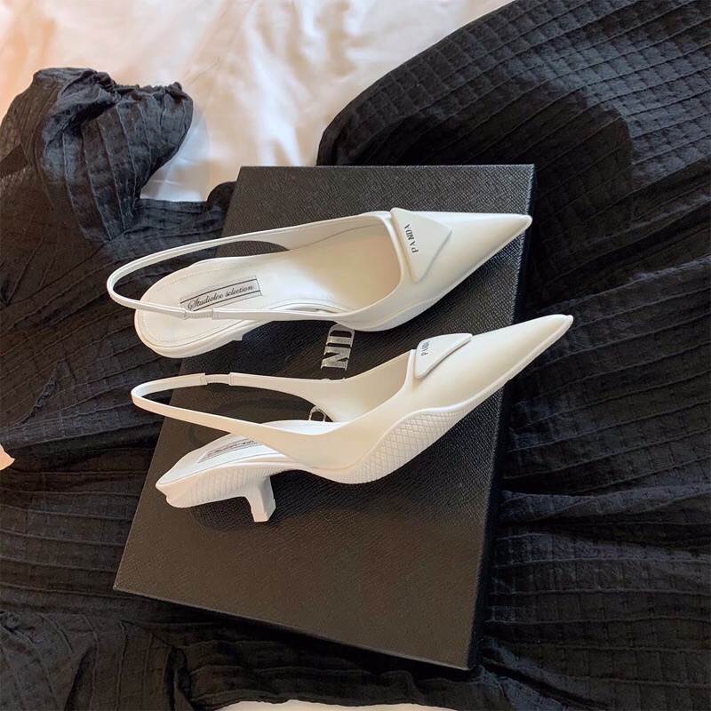 Giày gót nhọn đế 3cm