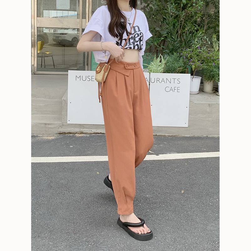 Quần Legging Màu Trơn Thời Trang Hàn Quốc Cho Nữ