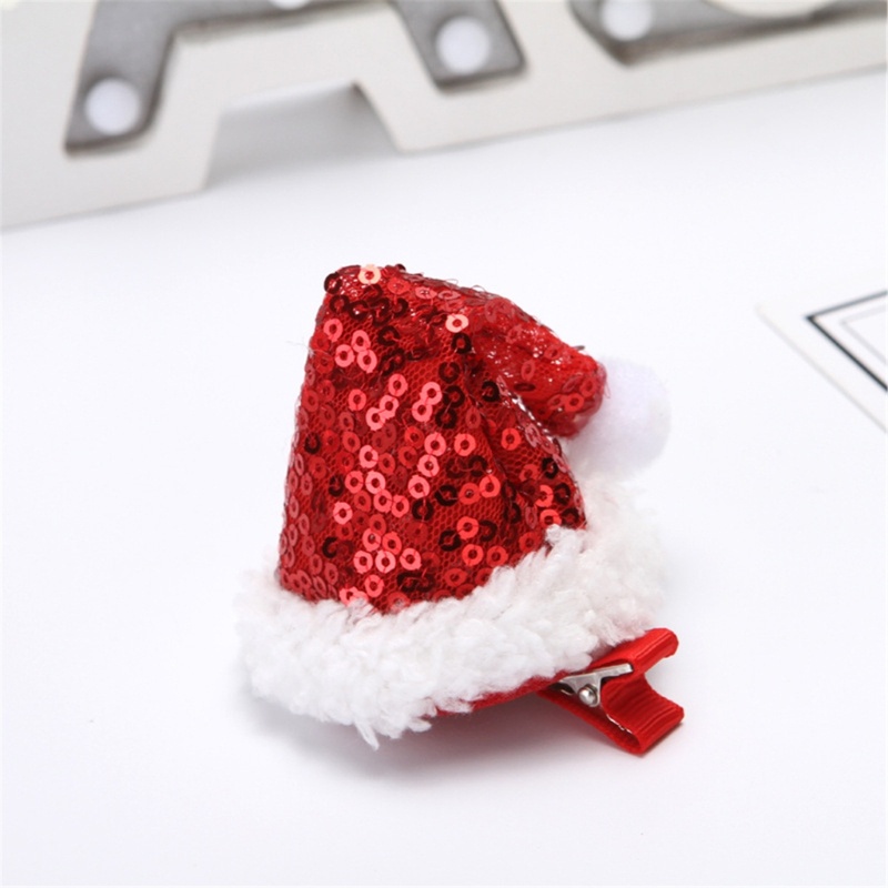 Kẹp Tóc Hình Nón Ông Già Noel