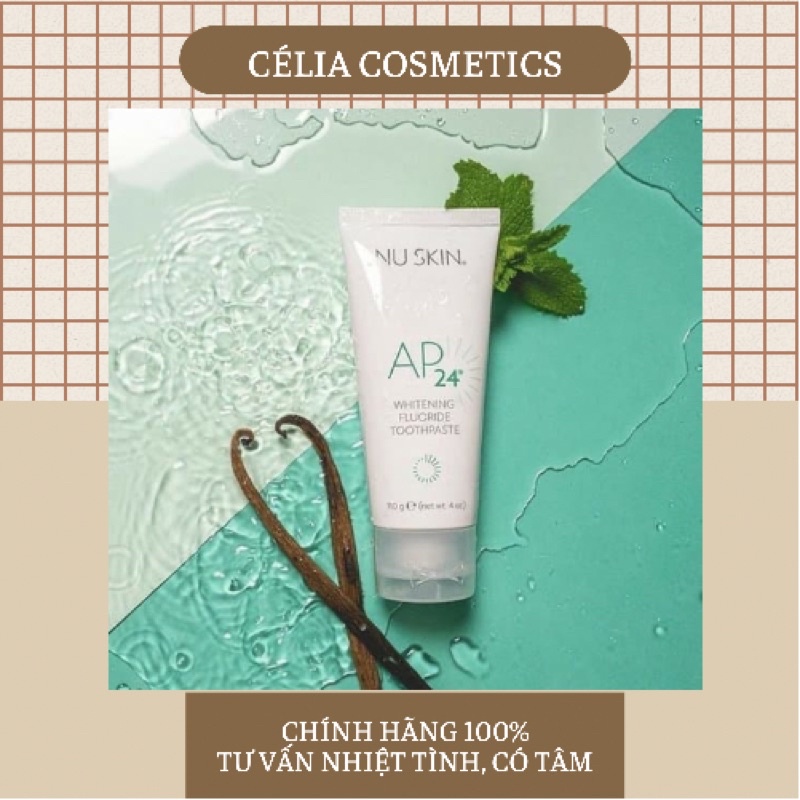 < MẪU MỚI NHẤT - HÀNG NHẬP KHẨU MỸ > Kem đánh răng AP24 siêu trắng sáng và đánh tan mảng bám hôi miệng 110g