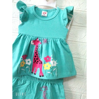 Đồ bộ bé gái 8-20kg chất cotton