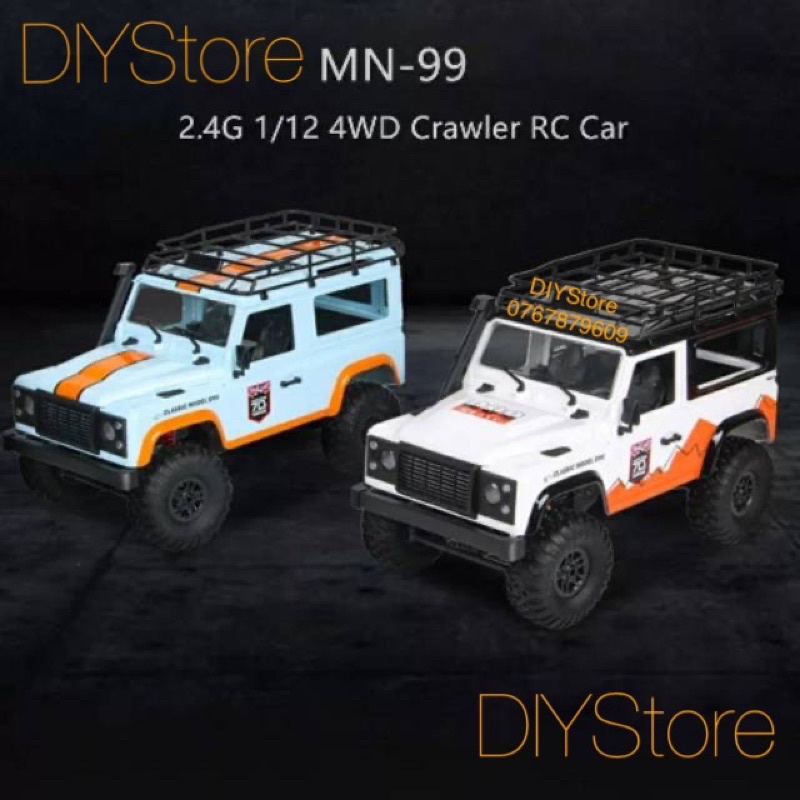 Xe địa hình 4WD điều khiển từ xa MN99 MN99A tỉ lệ 1:12