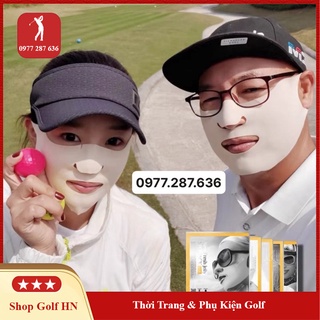 Mặt Nạ Golf Collagen Nam Nữ Chống Nắng Tích Hợp Collagen Dưỡng Da Chống Tia UV Cao ( Hộp 5 chiếc )