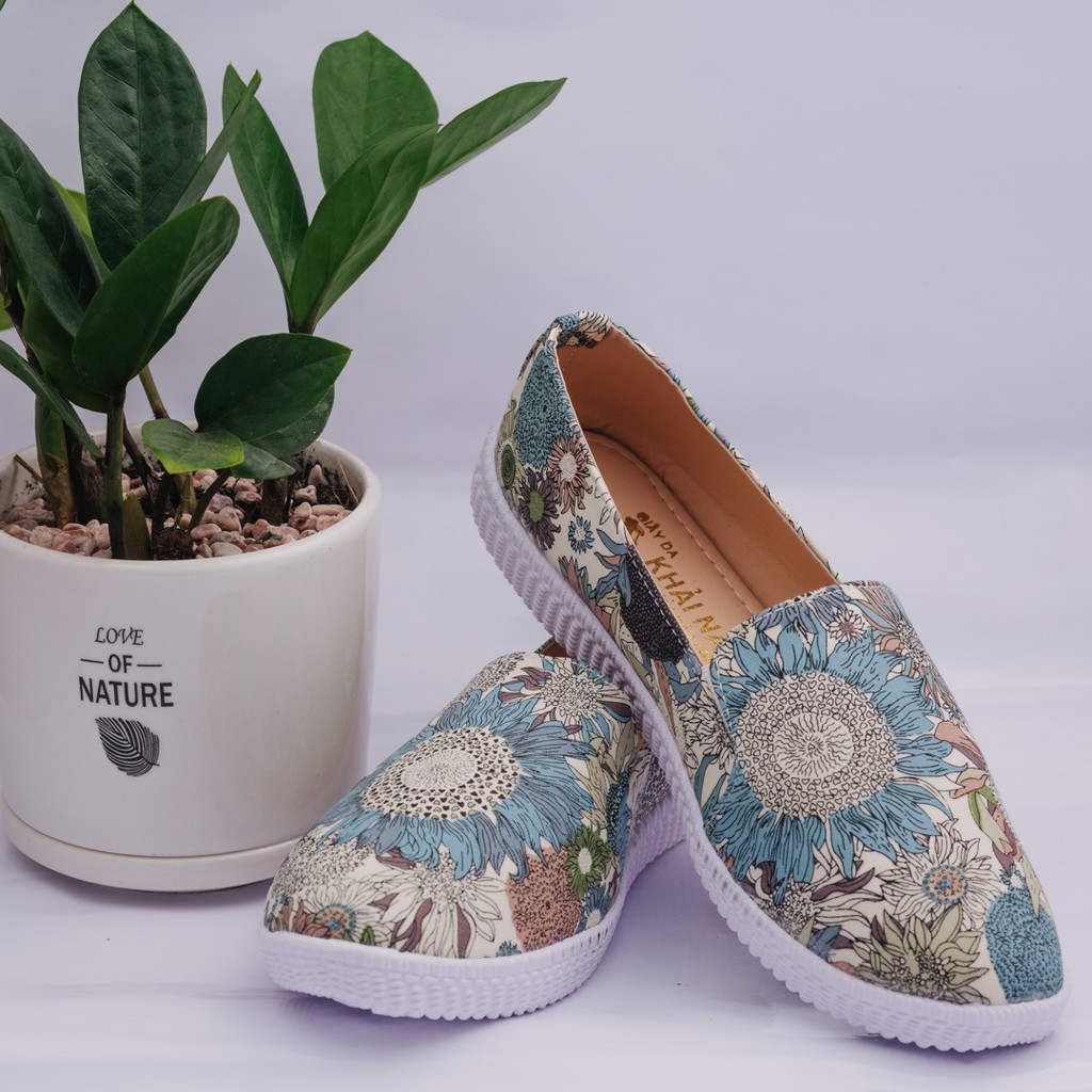 GIÀY LƯỜI NỮ HOA HƯỚNG DƯƠNG | BigBuy360 - bigbuy360.vn