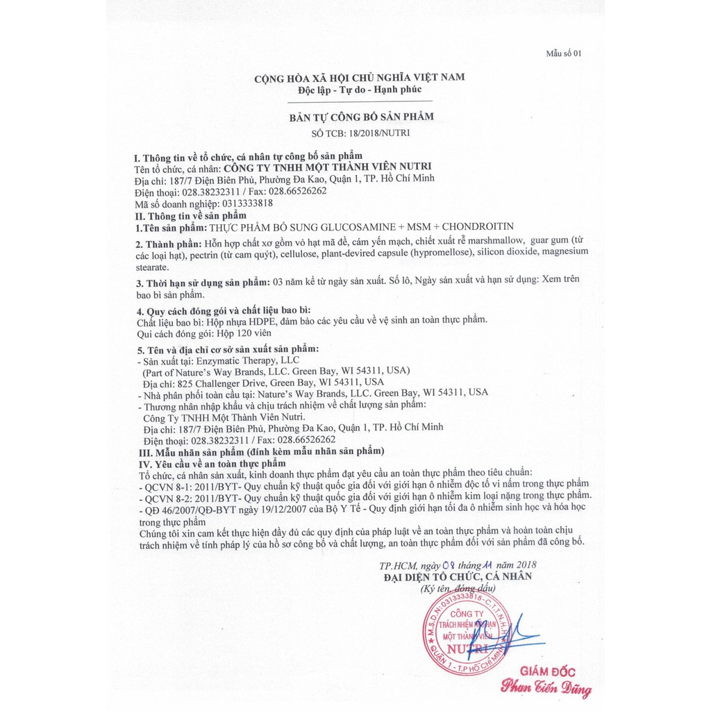 Viên Uống Sụn Khớp Ostrovit Glucosamine + MSM + Chondroitin - 90 Viên