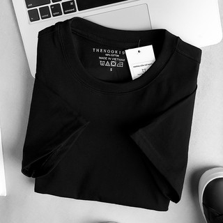 [CAO CẤP] Áo thun trơn BASIC COTTON mặc rất mát - màu đen