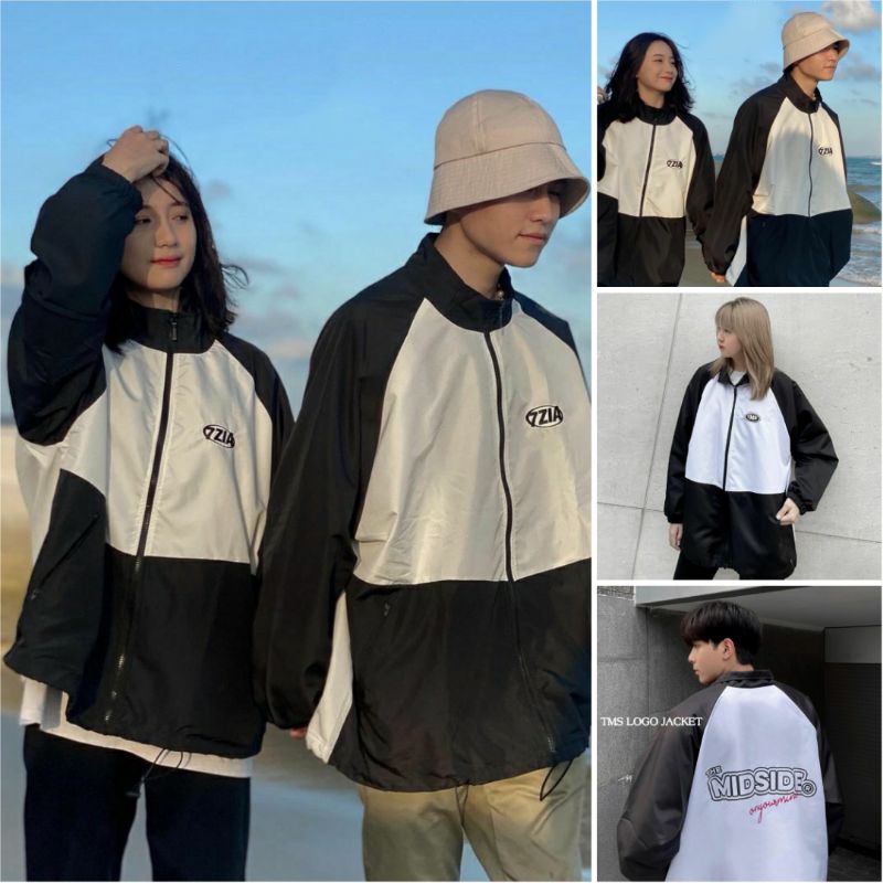 Áo khoác gió nam nữ các mẫu Midside - 7Zia - GG - NK hót trend cháy phố BIGOMALL