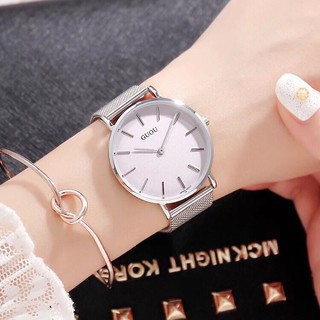 Đồng Hồ Nữ Dây Lụa Guou GL00 Cao Cấp