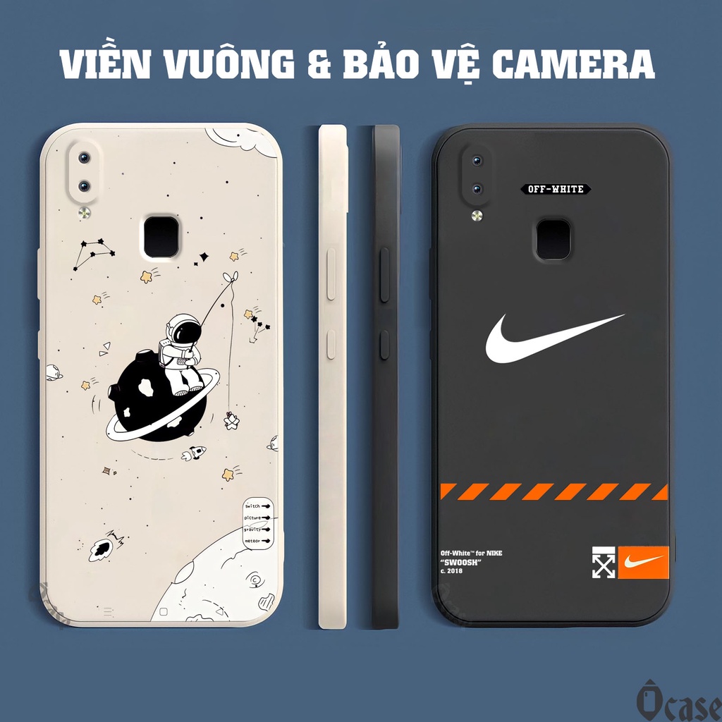 Ốp lưng Vivo V9 / V9 Youth / Y85 / Y89 / Z3x / Z1 / Z1i / Z1 Lite / Nex A in hình Nasa  vũ trụ  cạnh viền vuông
