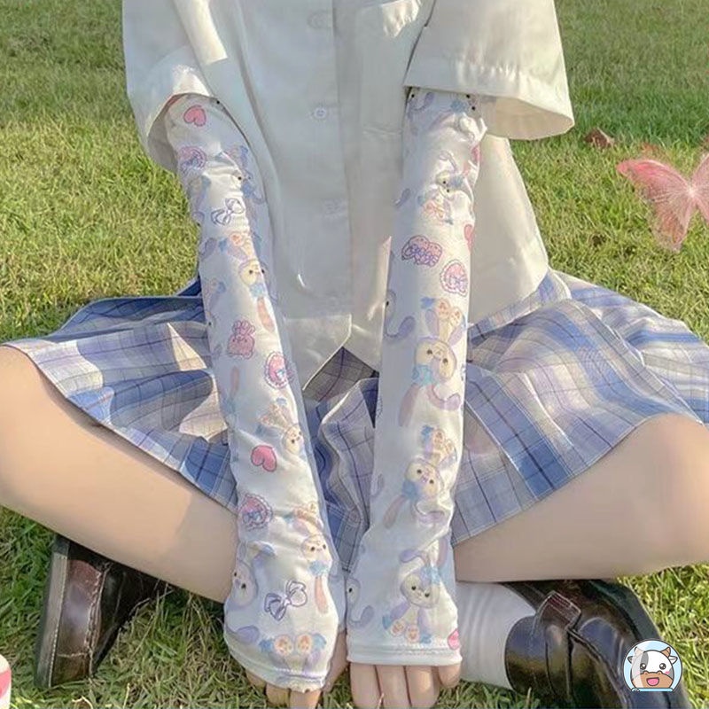 Găng Tay Chống Nắng Đa Năng Bằng Lụa Lạnh Sự Bảo Vệ