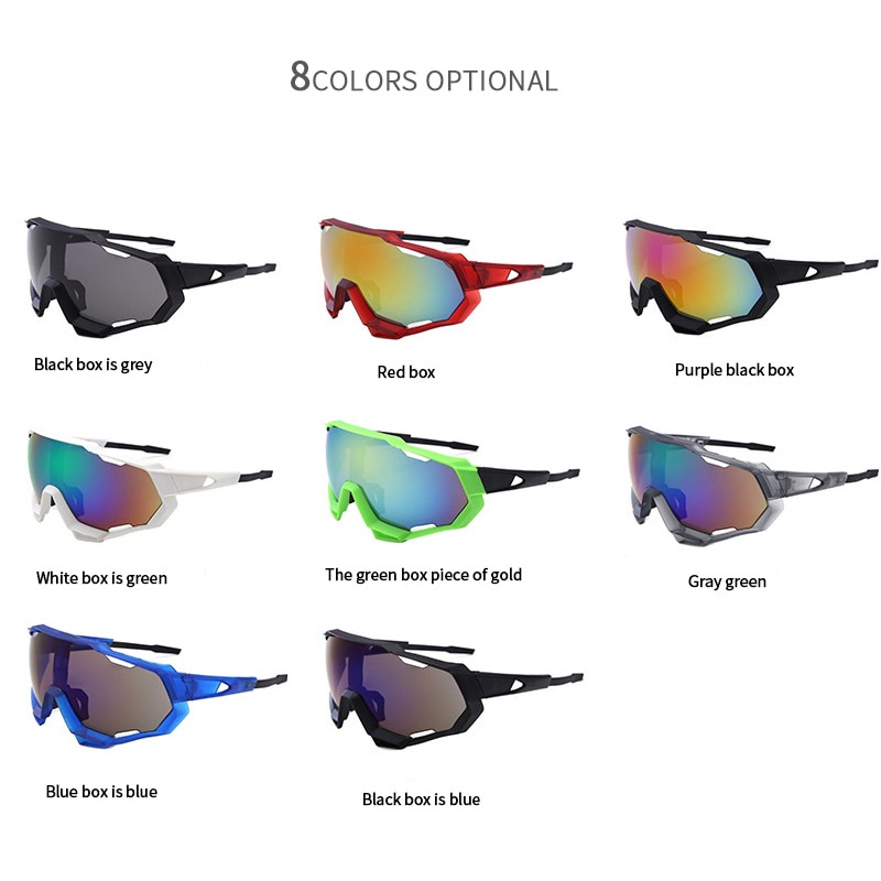 Cycling glasses Cycling glasses Sports glasses UV PC cycling sunglasses Eyeglasses