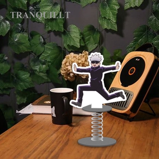 Tranquillt Anime Jujutsu Kaisen Gojo Satoru Mùa Xuân Lắc Đứng Đồ Chơi Mô Hình Acrylic Trang Trí