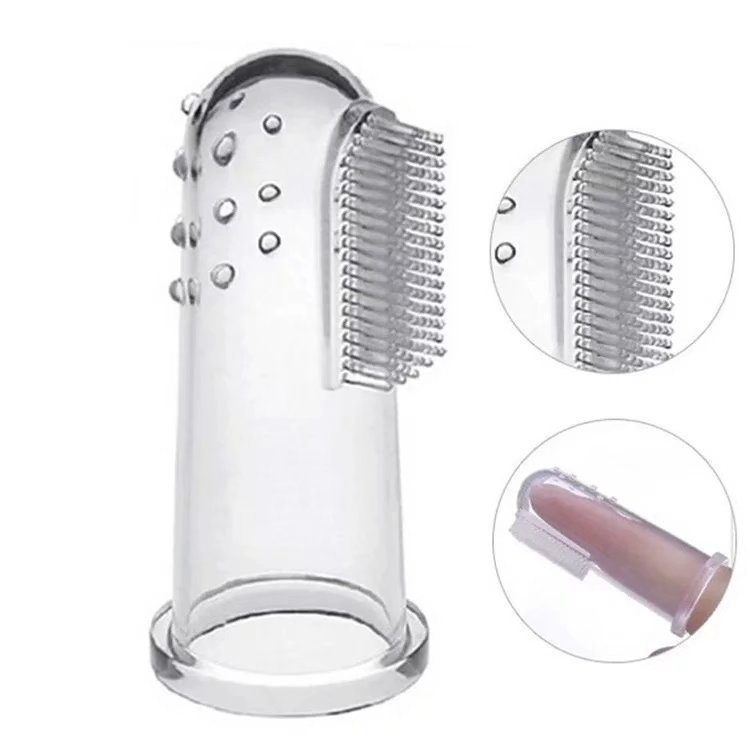 Bàn Chải Đánh Răng Đeo Ngón Tay Cho Bé