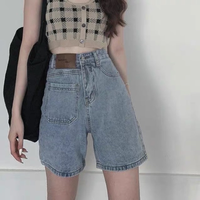 Quần bò ngố túi lệch _kèm ảnh thật 9015