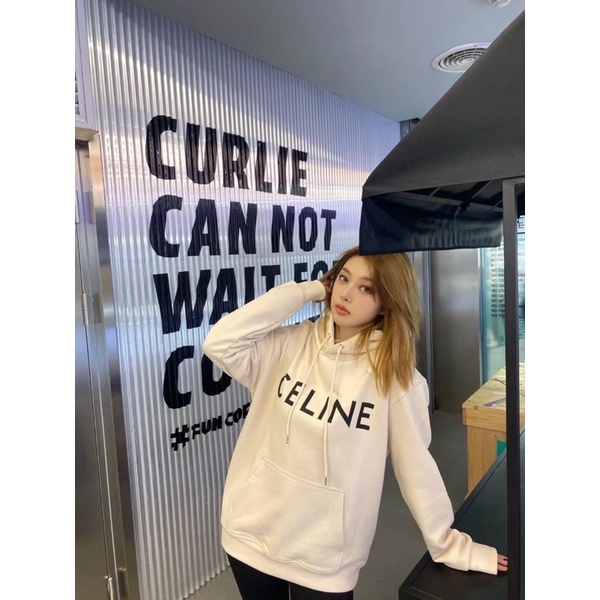 Áo nỉ bông hoodie Celine/ Áo phông hoodie unisex | BigBuy360 - bigbuy360.vn