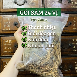 Sâm 24 vị detox thanh lọc- Gói Nguyên Liệu tự nấu tại nhà chuẩn 5K