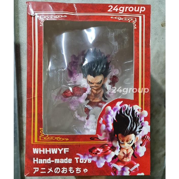 MÔ HÌNH LUFFY SNAKE MAN GEAR 4 CHIBI GK monkey D Luffy fig one piece manga vua hải tặc