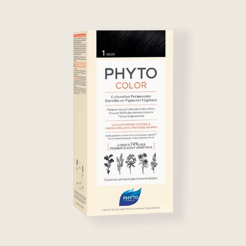 Nhuộm phủ bạc dưỡng mượt tóc ngăn rụng Phyto - Bill Đức