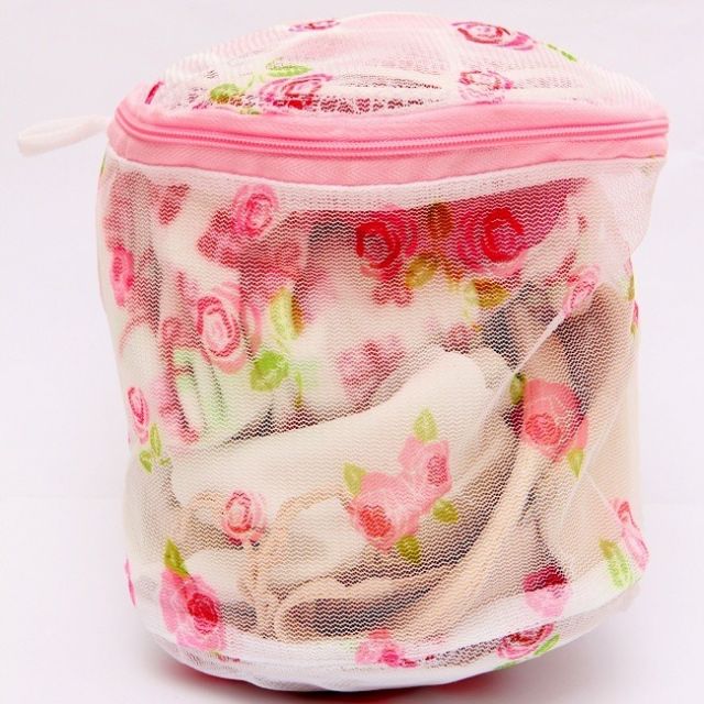tuia giặt tròn , túi lưới giặt đồ hình tròn KT 12*15cm