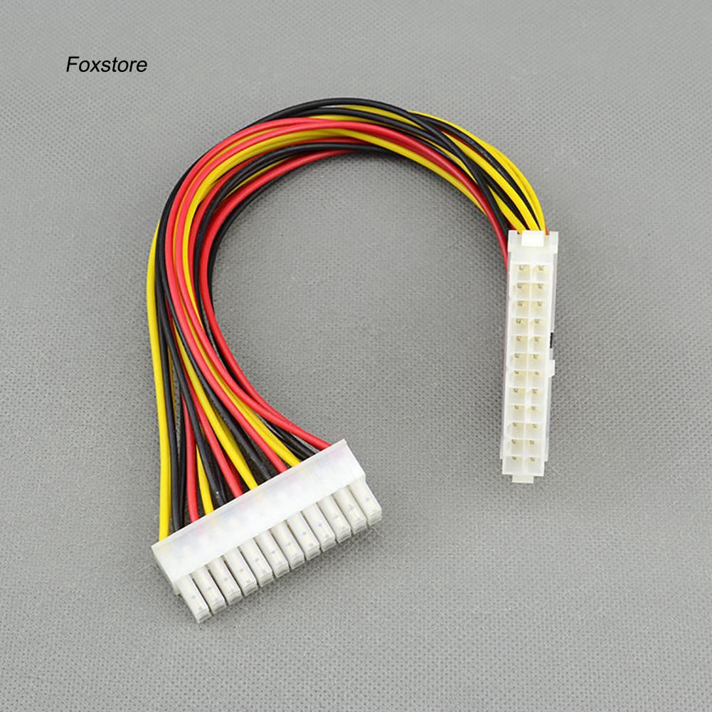 Dây cáp nối dài nguồn PSU fxte _ 24Pin đầu cắm sang lỗ cắm 24 Pin