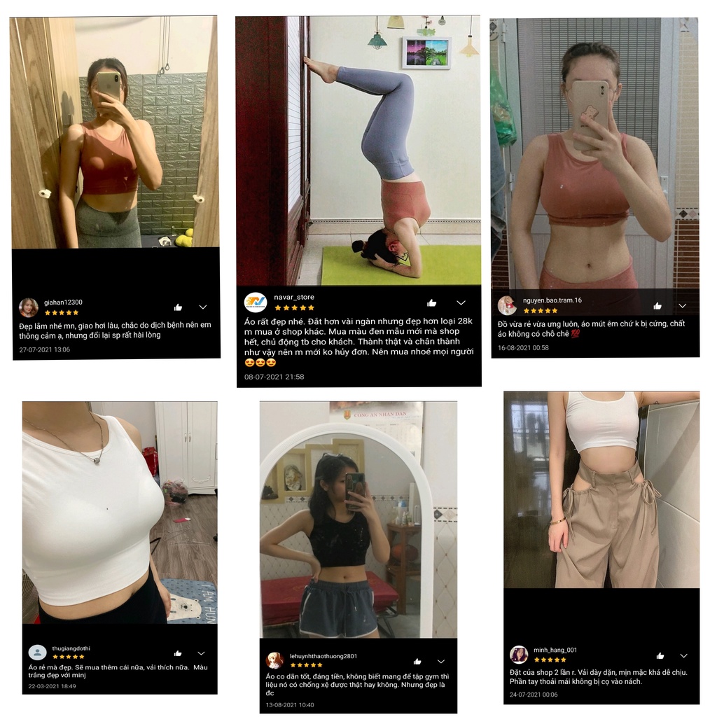 Áo croptop nữ tập gym, áo ba lỗ croptop, áo bra tập yoga ôm body có đệm mút nâng ngực  CROP01