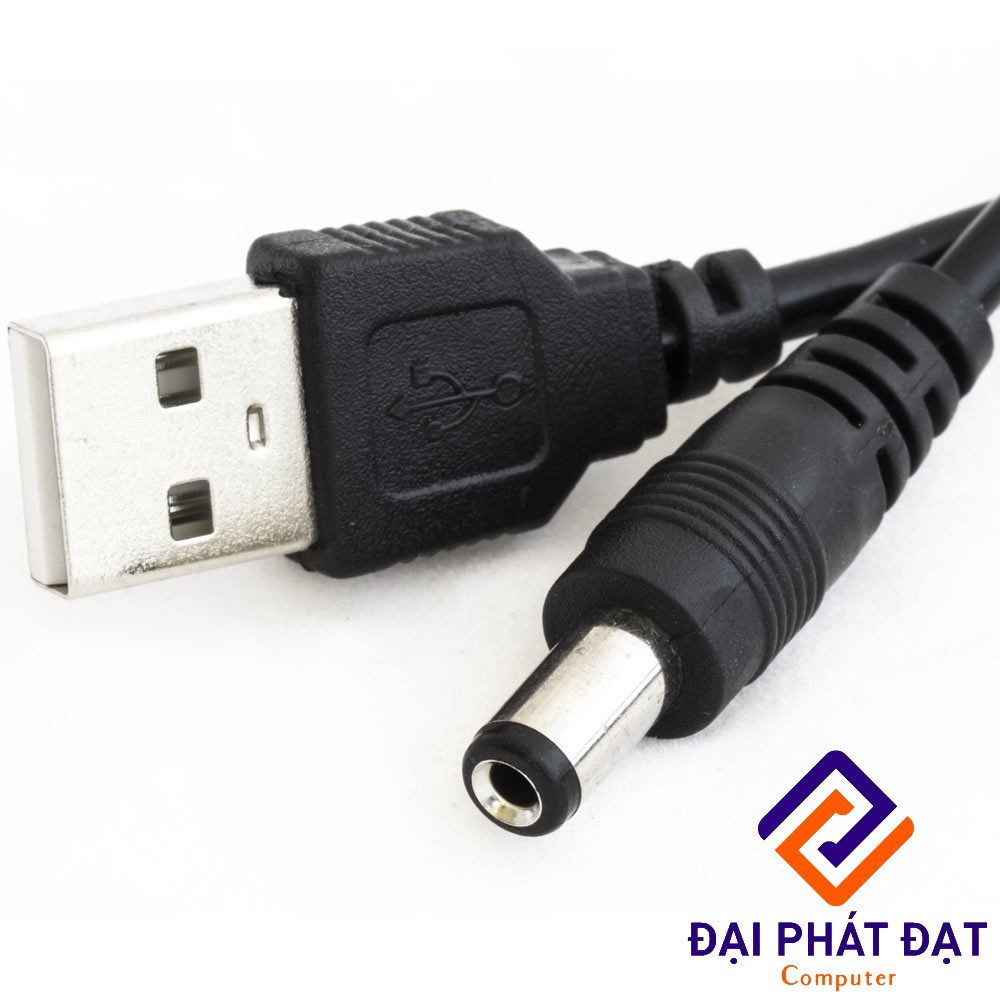 Dây USB DC 5,5mm/2,5MM
