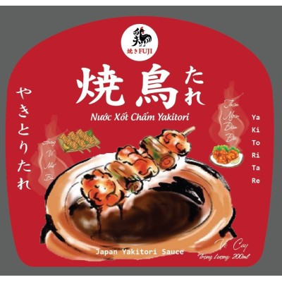 Nước xốt chấm Yakitori Tare 200ml (Vị cay)