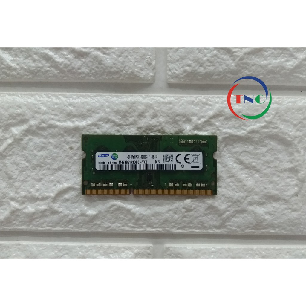 📌 RAM Laptop 4G PC3L DDR3 cũ tháo máy Bus 1600 MHz (Ram Laptop PC3L-4G cũ)
