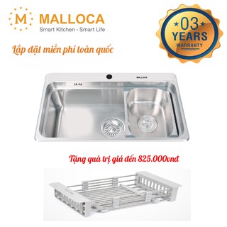 CHẬU RỬA CHÉN MALLOCA MS-1022D