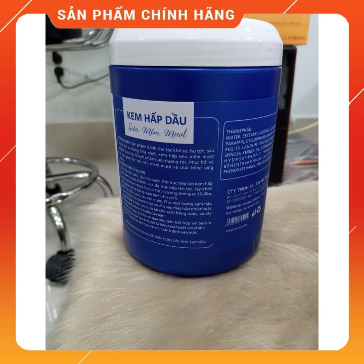 Hấp dầu siêu mềm mượt EOIAU 1000ml - nuôi dưỡng tóc dành cho tóc khô xơ hư tổn giúp tóc chắc khỏe sáng bóng