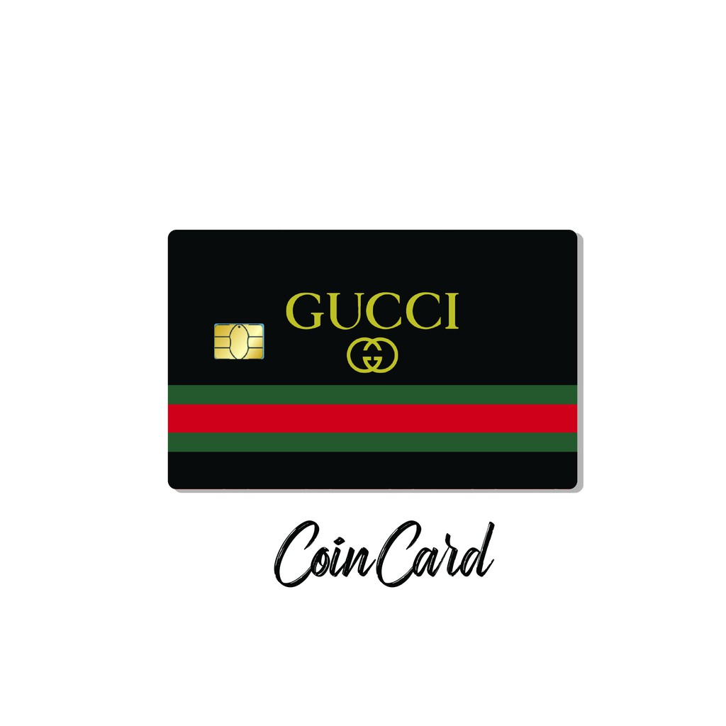 " LV - DIor - DG - GUCCI "  LUXURY BRAND (Sticker/Miếng dán Thẻ ATM, Tín dụng)  | Dán thẻ ATM CoinCard