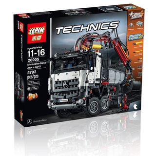 Lắp Ghép Xe Tải Có Cần Cẩu Động Cơ Pin Technic - King 50020 2793 Khối
