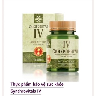 Bảo vệ Gan Synchrovitals IV Siberi Nga