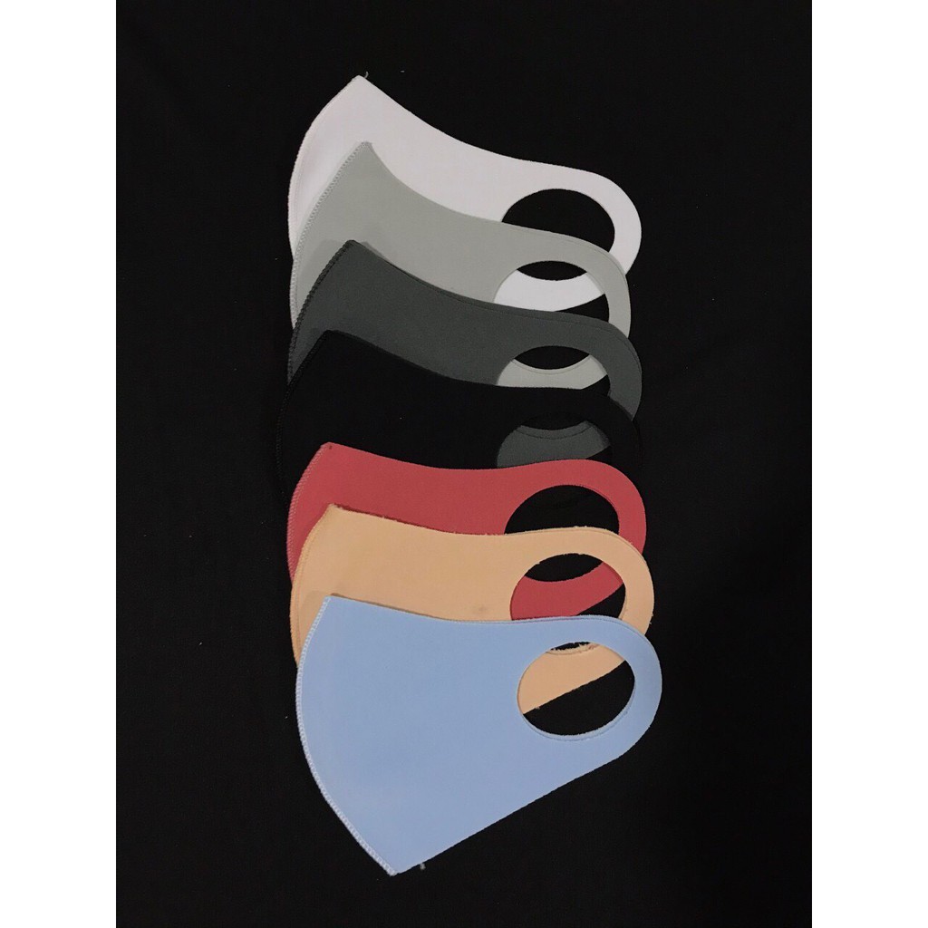 Khẩu Trang 3D Vải  Su Công Nghệ HQ Siêu bền được chọn màu | BigBuy360 - bigbuy360.vn