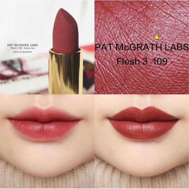 Son môi Pat McGrath Labs Lipstick fullsize Flesh 3/ Flesh 5/ Mini Lip Fetish Lip Balm Trio | WebRaoVat - webraovat.net.vn