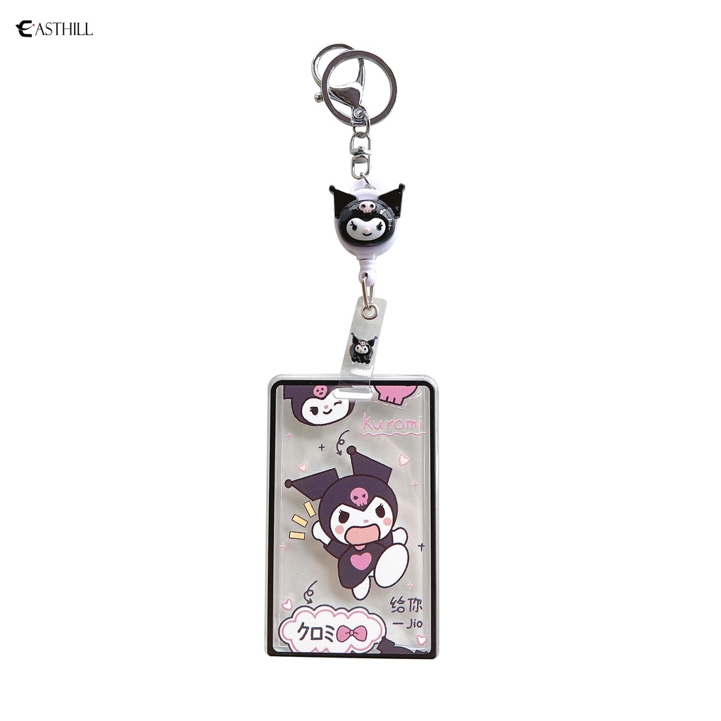 Vỏ Bọc Thẻ Xe Buýt Trong Suốt In Hoạt Hình Sanrioed Kulomi My Melody Cinnamoroll Dễ Thương Sáng Tạo Thích Hợp Làm Quà Sinh Nhật Cho Bé