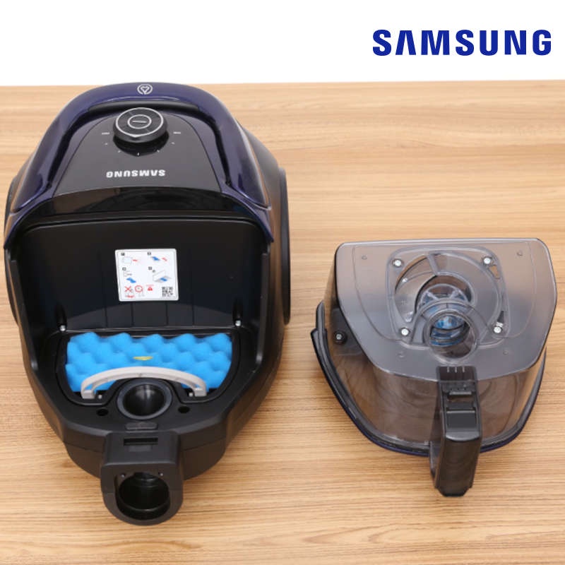 Máy hút bụi dạng hộp Samsung VC18M3110VB/SV dung tích 2 lít, công suất 1800W, bảo hành 12 tháng chính hãng