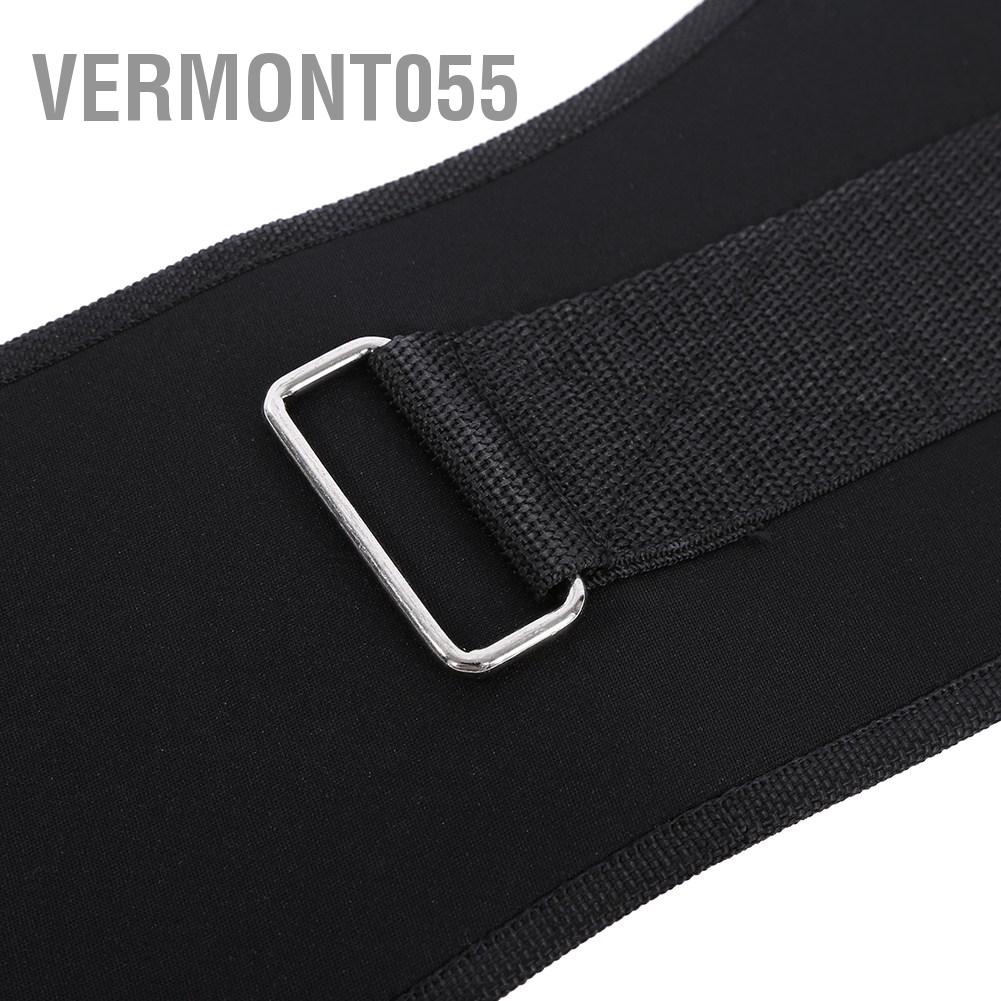 Có thể bán buôn Đai tập tạ ba kích màu đen hỗ trợ tập luyện cho người tập thể dục Hàng giao ngayVermont055