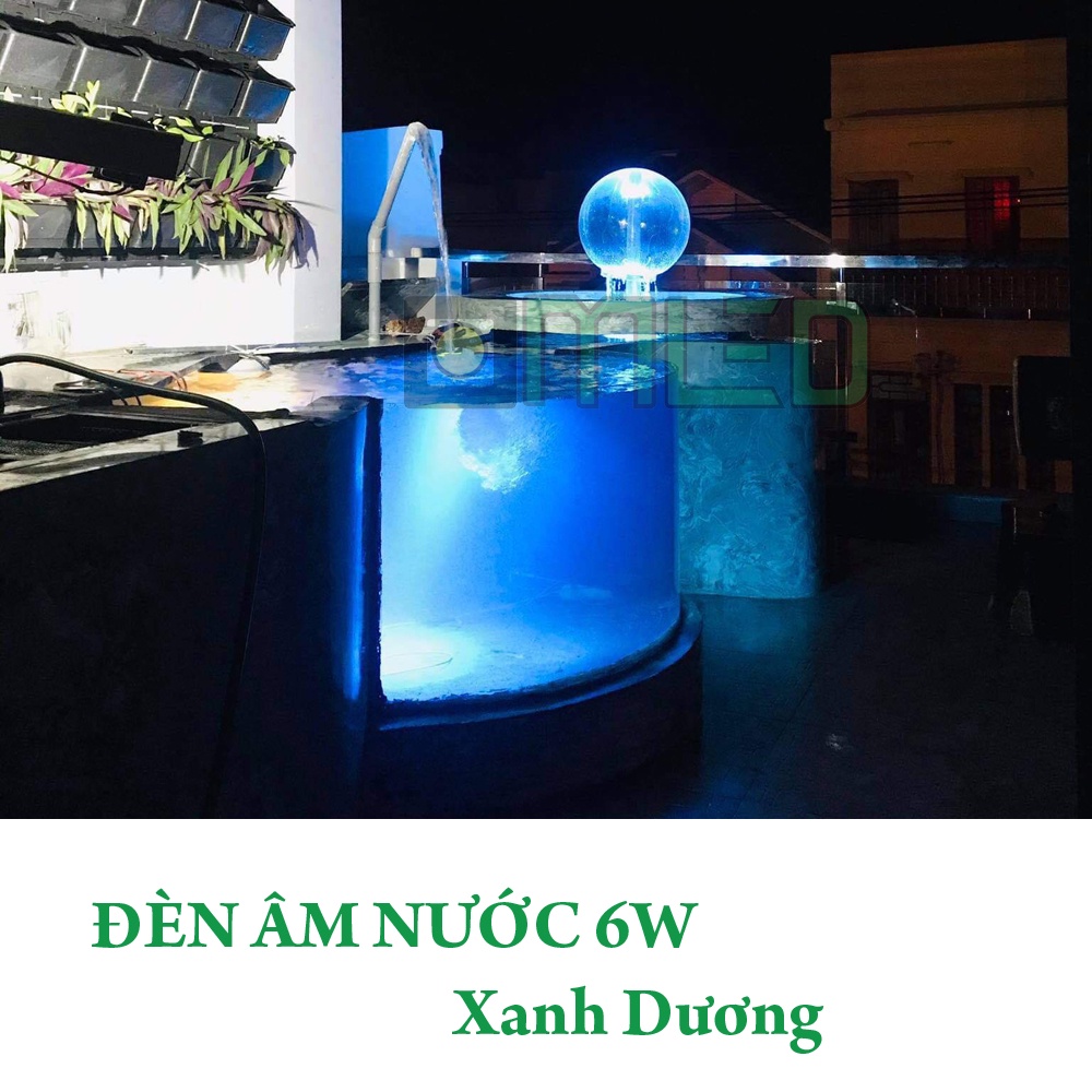 Đèn Led Âm Nước Chiếu Hồ Cá Koi - Điện Áp 12V và 24V - Chống Nước Ip 68 - Đủ Công Suất Ánh Sáng