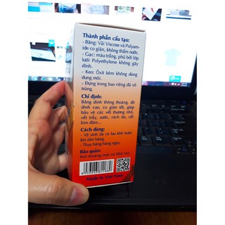 Băng dính cá nhân y tế UGOTANA (Kt: 19mm x 72mm)