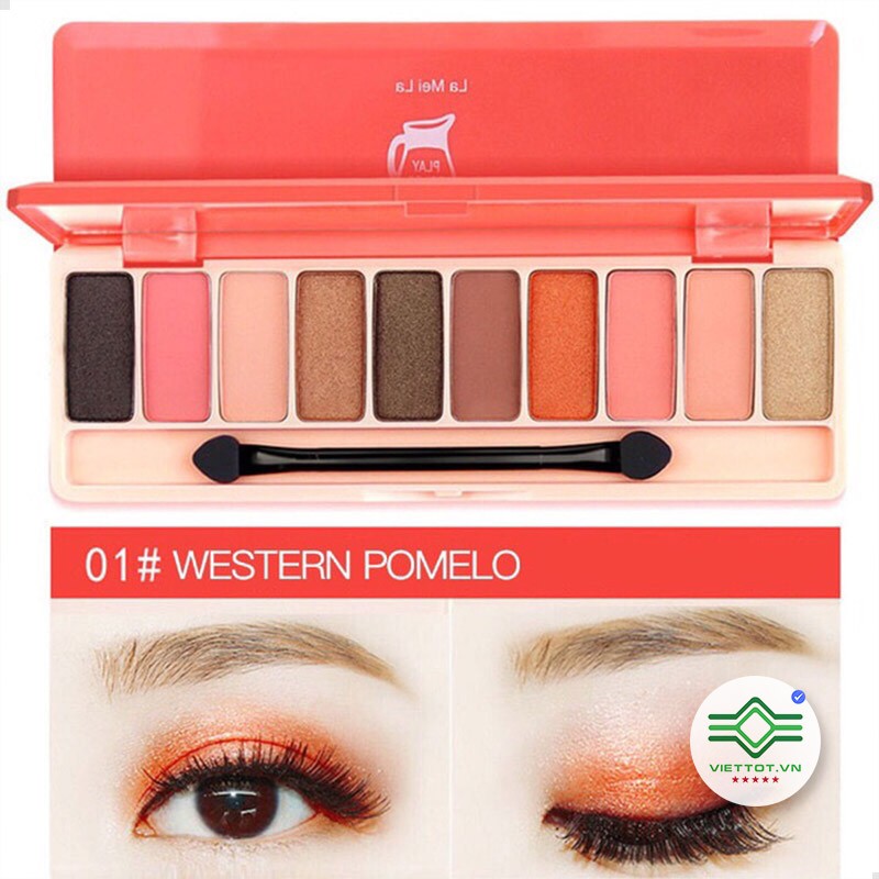 Bộ Trang Điểm Phấn Mắt Lameila Play Color Eyes VT025