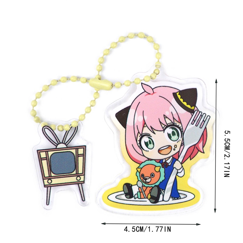 Lxsm Mô Hình Gia Đình Spy X Twilight Loid Forger Anya Forger Bond Mặt Dây Chuyền Quà Tặng Trang Sức