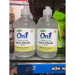 Chai Gel rửa tay khô sạch khuẩn 500ml( mùi hương cực dễ chịu)