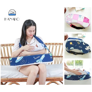 Gối ti bé chuyên dụng Hanako chống đau mỏi tay, vai gáy, giúp bé nhận được lượng sữa nhiều hơn
