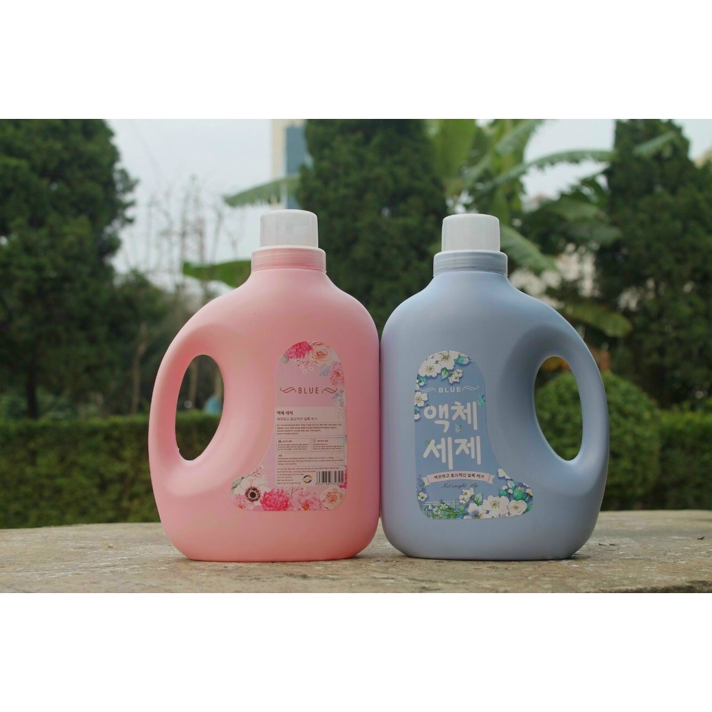 [HÀNG TỐT - GIÁ RẺ] NƯỚC GIẶT BLUE HƯƠNG HOA HÀN QUỐC CAN 2KG
