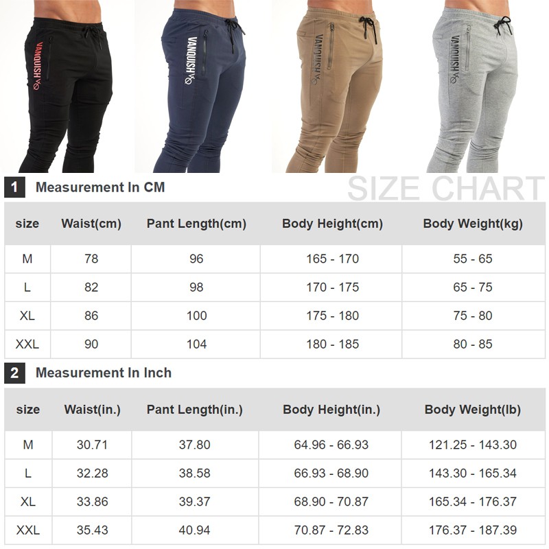 Quần Jogger Cotton Có Túi Khóa Kéo Thời Trang Cho Nam