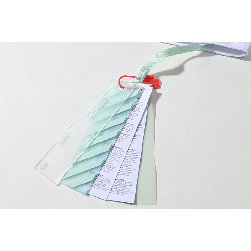 OFF-WHITE Áo thun tay ngắn cổ tròn dáng rộng bằng cotton dễ phối đồ
