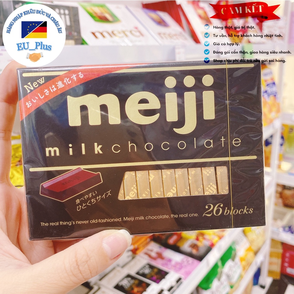 Meiji Chocolate hộp 120gr (26 viên) -  Nhật Bản