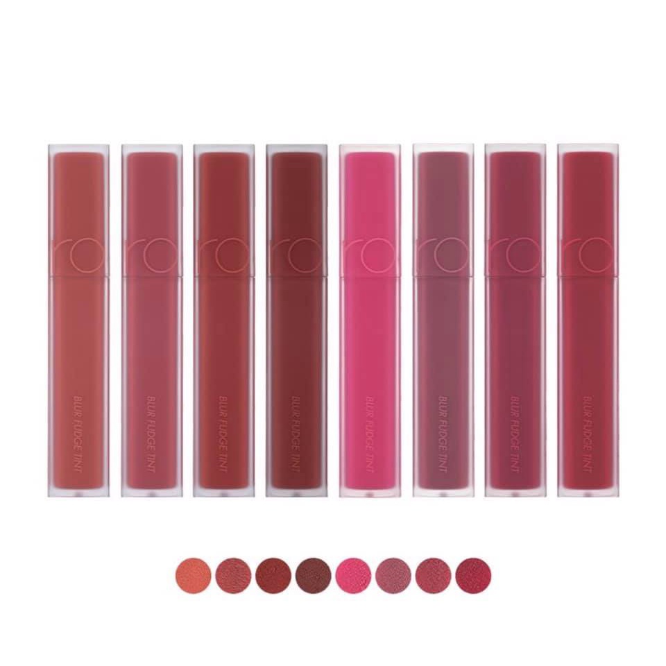 Son Kem Lì Mịn Mượt Romand Blur Fudge Tint 5g